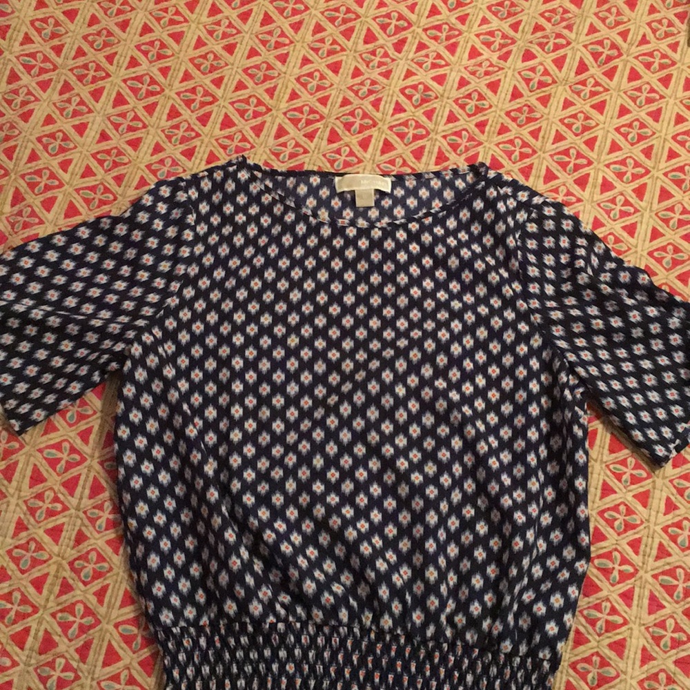Michael Kors patterned blouse